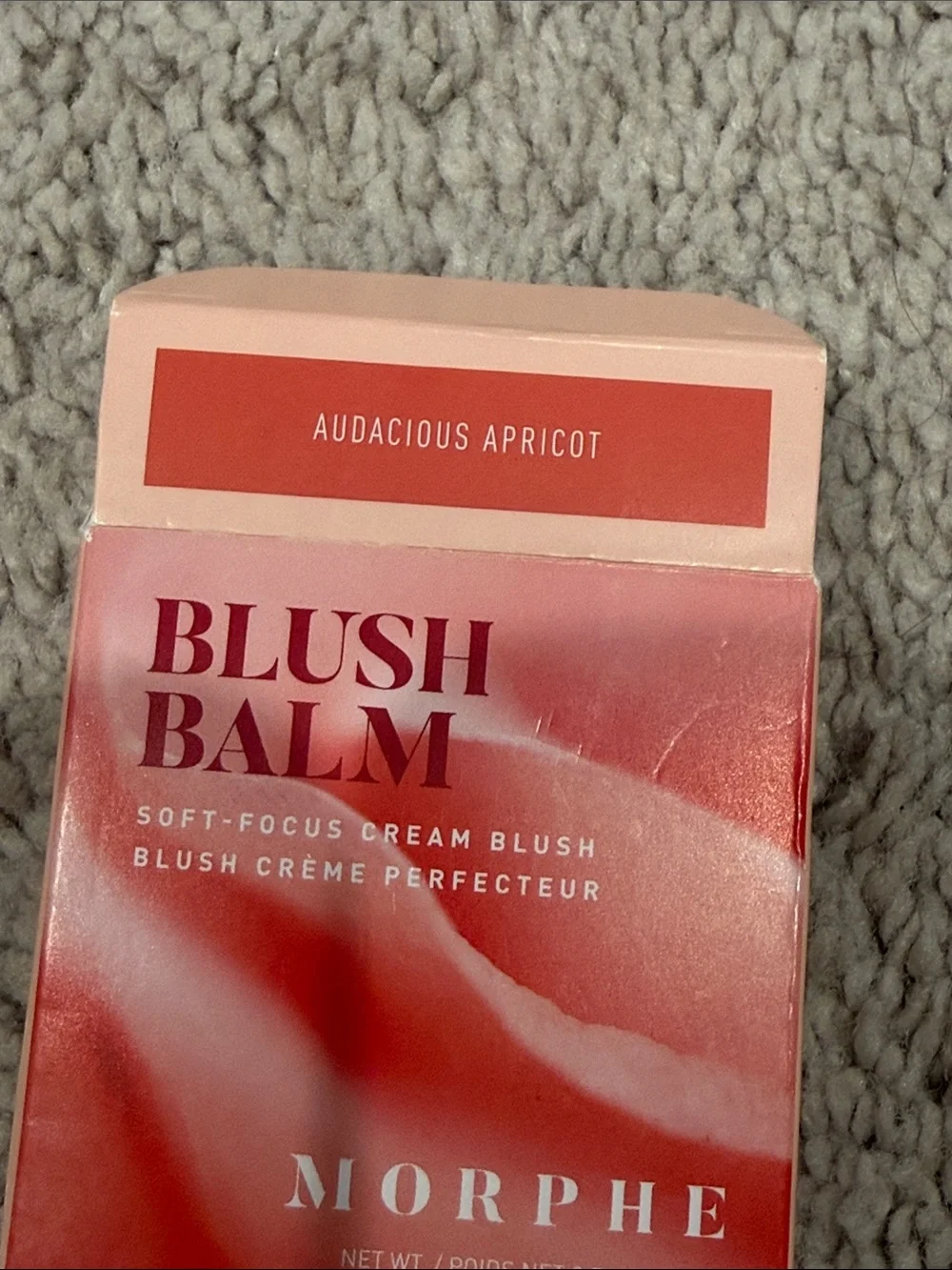 Morphe Blush Balm Cream Blush - Audacious Apricot/Terracotta